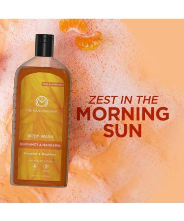 The Man Company Parliamented Shower Gel 200ml | Bergamot & Mandarin for Radiant Skin | Turmeric & Orange Peel Extract | Long-Lasting Fragrance - Perfect Gift - Buy Online on GoSupps.com