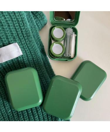 Oatipho Contact Lens Container Set - Travel-Friendly Glitter Case & Mirror Perfect for Lenses Storage | Buy Internationally - Buy Online on GoSupps.com