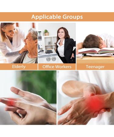 4 Skills Igelball Massage & 10 Massage Rings Set - Acupressure for Stress Relief for All Ages - Silver - Buy Online on GoSupps.com