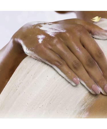 Dove Macadamia & Rice Milk Body Scrub 10.5 oz - Exfoliating Body Polish for Visibly Smoother Skin - Buy Online on GoSupps.com