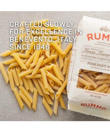 Rummo Penne Rigate No. 66 - 1 LB Pack of 5 | Authentic Italian Pasta - Buy Online on GoSupps.com