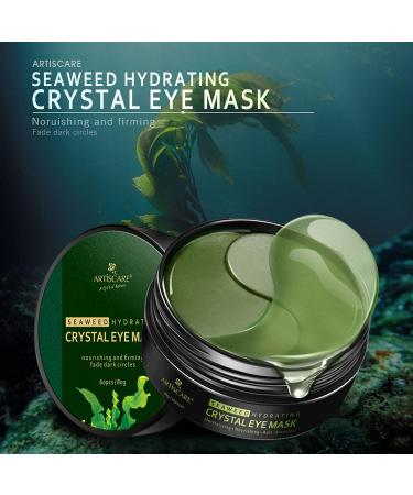 Wismee Seaweed Under Eye Masks - Collagen Patches for Dark Circles & Puffy Eyes - Buy Online on GoSupps.com