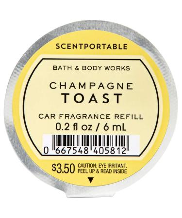 Bath and Body Works Champagne Toast Scentportable Fragrance Refill 0.2 Fluid Ounce
