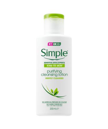 Simple Kind to Skin Cleansing Lotion 200ml 200 ml (Pack of 1) - Buy Online on GoSupps.com
