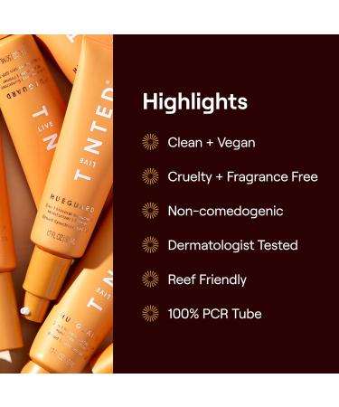 Live Tinted Hueguard Mini 3-in-1 Mineral Sunscreen Moisturizer & Primer for Face and Body - Hydrate and Protect the Skin Year Round - SPF 30 to Protect Against UVA/UVB Rays 0.5 Fl Oz 0.5 Fl Oz (Pack of 1) - Buy Online on GoSupps.com