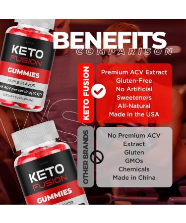Alapor Keto Fusion Strawberry ACV Gummies - 30 Days Supply | Vitamins Infused | Keto-Friendly - Buy Online on GoSupps.com