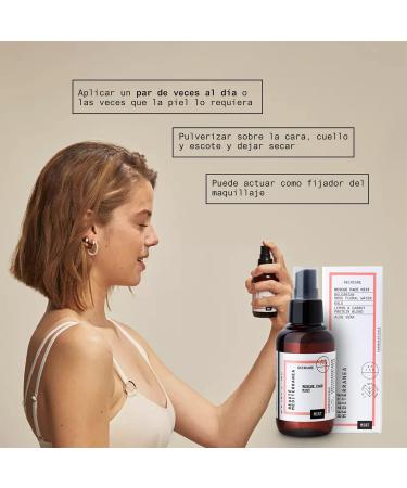 Beaute Mediterranea Face Mist 100ml - Hydrating Spray for Nourishing Hydration - All-Natural Ingredients - Kale and Rose Water components - Refreshing and Moisturizing Skincare - Buy Online on GoSupps.com