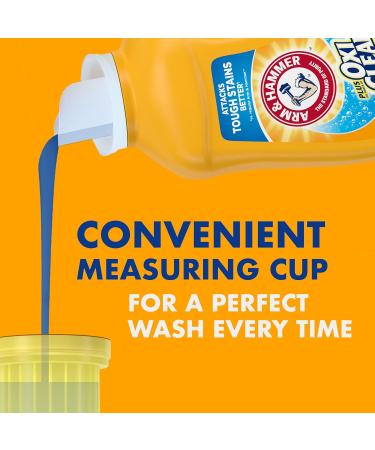 Arm & Hammer Plus OxiClean Fresh Scent Laundry Detergent - 75 Loads 118.1 Fl oz - International Shipping Available - Buy Online on GoSupps.com