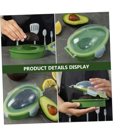 Alipis 2 pcs Refrigerator Garlic Reusable Supplies Gadget Organizer Lunch Kitchen Transparent Sealed 1 - Buy Online on GoSupps.com