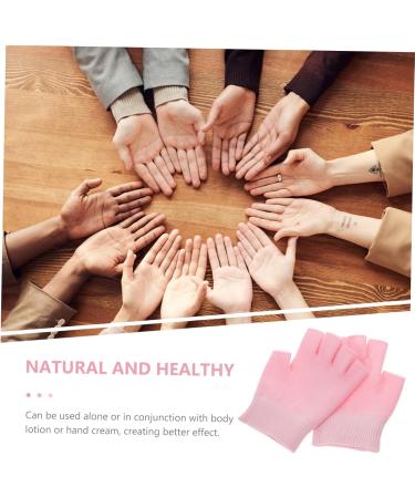 minkissy 1 Pair Gel Manicure Ear Piercing Kit Moisturizing Moisture Gloves for Hands Overnight Mittens Moisturizer Hand Glove Spa Glove Gel Hand Gloves Gel Gloves Fingerless Lotion Miss - Buy Online on GoSupps.com