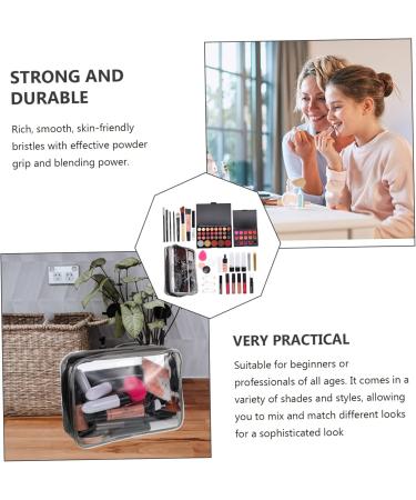 minkissy 3 Sets Women's Makeup Set Multi- Makeup Kit Make up Kit Women Makeup Supplies Cosmetics Supplies Cosmetic Bag Women Accessories Makeup Brush Kit Cosmetic Kit Ladies Suits Abs - Buy Online on GoSupps.com
