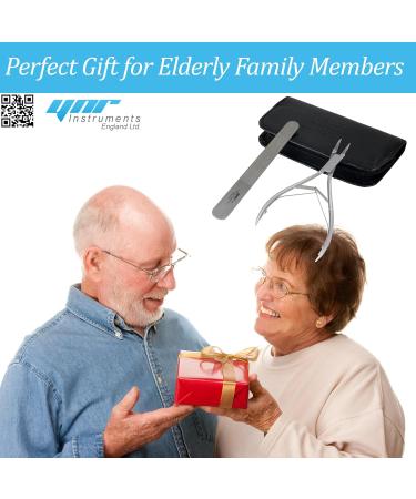 YNR Toenail Clippers - Podiatry Tool German Forged - Pointed Side Nail Nippers to Cut Thick Toe Nails - Hospital Grade 13cm - Buy Online on GoSupps.com