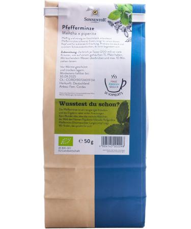  Sonnentor Sonnentor Organic Peppermint (6 x 50g) - Buy Online on GoSupps.com