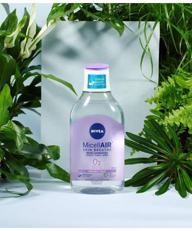 Nivea Micellar Water for Sensitive Skin 400ml - Nourishing Makeup Remover with Dexpanthenol & Grape Seed Oil - Gentle Facial Cleanser - International Shipping Available - Buy Online on GoSupps.com