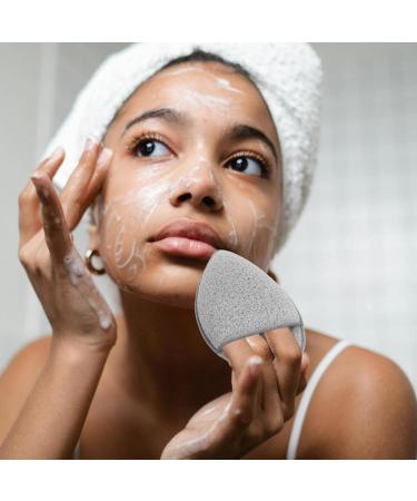 Healeved Face Sponge for Cleansing Exfoliating Face Scrubber Reusable Makeup Remover Cosmetic Sponge for Exfoliation Spa Face Scrub Pads - Buy Online on GoSupps.com