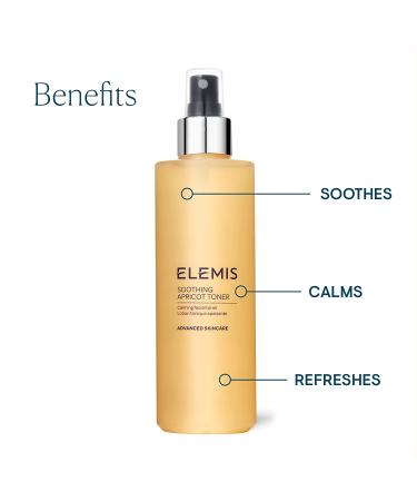 ELEMIS Facial Toner 200mL - Alcohol-Free Treatment Mist for Hydration, Balance, and Radiant Skin | Soothing Apricot Toner - Buy Online on GoSupps.com
