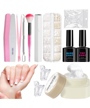  G n rique Creative Manicure Kit 3D Gel Nail Art Sculpture - Natural Nail Art with Durable Sculpted Patterns Beauty Solution For Beginners To Use At Home - Buy Online on GoSupps.com