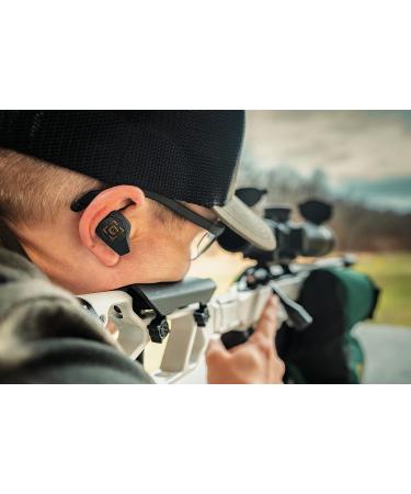 Caldwell E-MAX Shadows Pro Electronic Hearing Protection with Ambiance Sound Amplification Bluetooth and Rechargeable Case - Black - Buy Online on GoSupps.com