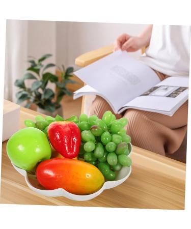Alipis 2pcs Snack Dish Dried Fruit Tray Reusable Snack Tray Household Fruit Tray Thicken Melon Seed Plate - Buy Online on GoSupps.com