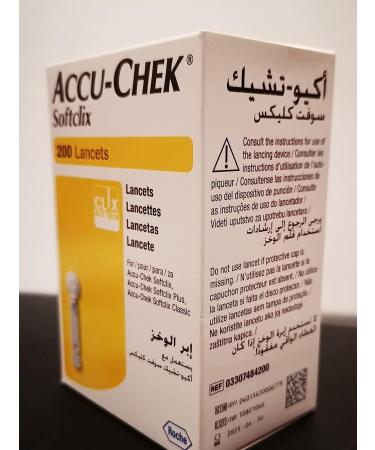 Accu-Chek Softclix Lancets - 200 Count - Buy Online on GoSupps.com