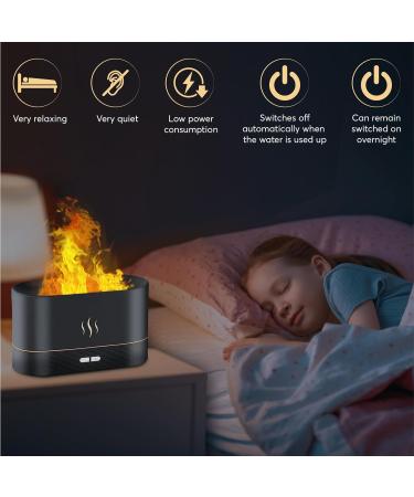 Shop Luminaire Flame Diffuser Set - 6 Essential Oils & 7-Color Flame Effect - Enhance Your Space with Aromatic Freshness | International Shipping Available - Buy Online on GoSupps.com