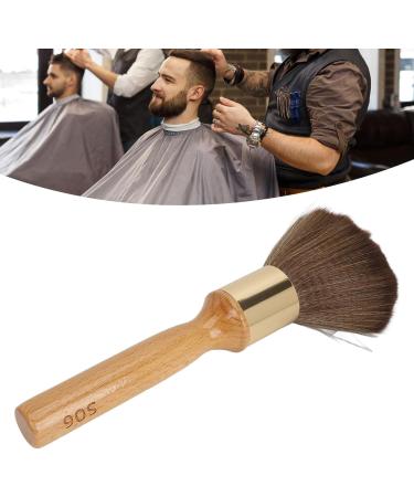 Neck Duster Brush Beech Wood Ergonomic Handle Fine Fiber Brushes Portable Broken Hair Brush for Barber Large - Buy Online on GoSupps.com