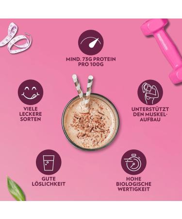 GymQueen Whey Protein Powder Vanilla 500g Fitness Protein Shake Can Support Muscle Building High Quality Protein Powder with 73g Protein Per 100g No Sugar Added - Buy Online on GoSupps.com