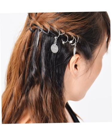 minkissy Hair Beads for Dreadlocks Hair Braid Rings Hair Accessories for Braids Hair Jewelry for Women Hair Jewelry for Braids Hair Dreadlocks Coin Bead Charms European and American Pendant - Buy Online on GoSupps.com