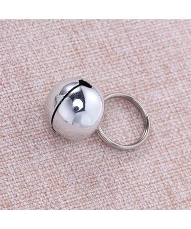 POPETPOP 5pcs Dog Cat Bells Dog Charm Bells with Key Rings Save Birds Wildlife for Collars Necklace Pendant Accessories - Buy Online on GoSupps.com
