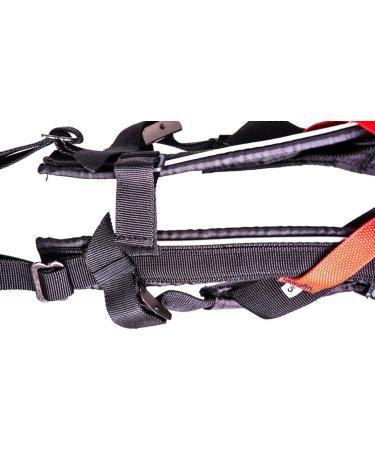 NON-STOP FREEMOTION Chest Harness for Dogs - Size 6 Black 48cm Head 40-44cm Neck | International Shipping Available - Buy Online on GoSupps.com