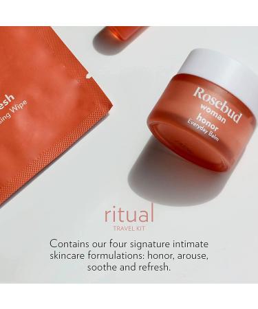 Rosebud Woman Ritual Travel Kit - 4 Piece Set for Ultimate Wellness On the Go - Buy Online on GoSupps.com