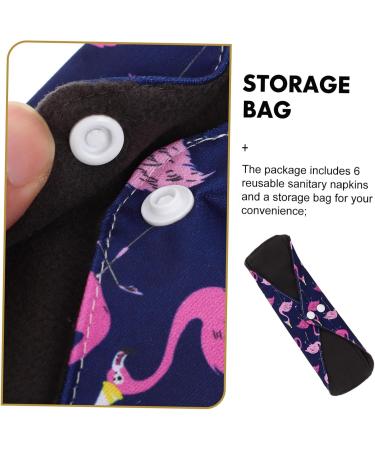 Fomiyes Women's Bamboo Cotton Washable Menstrual Pads - Comfortable & Eco-Friendly Period Care | Buy Now - Buy Online on GoSupps.com