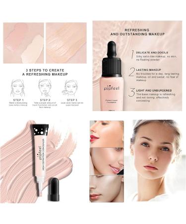 All-In-One Makeup Kit 16 Pcs Complete Makeup Gift Set Full Kit Combination with Eyeshadow Blush Lipstick Concealer etc Essential Starter Bundle for Women Pro Multi-purpose Beauty Cosmetic Set#10 KIT009 - Buy Online on GoSupps.com