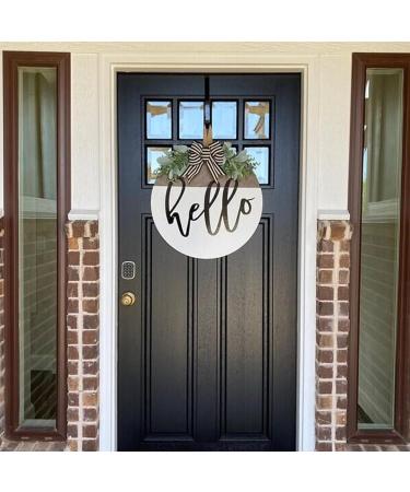 Round Welcome Stencils for Painting On Wood - Large Reusable Letters for Farmhouse Signs, Wall Art, and Door Mats - Buy Online on GoSupps.com