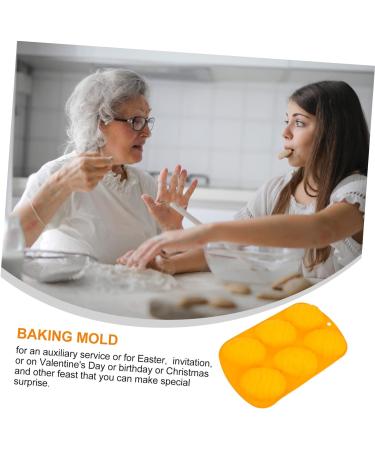 Zerodeko 1pc Easter Egg Cake Mold Silicone Cake Mold Festival Cake Baking Tool Baking Pan Silicone Molds Easter Treat Easter Cakes Mold Easter Cake Baking Tools Biscuits Mold Household Eggs 26.5X16.5CM Orange - Buy Online on GoSupps.com