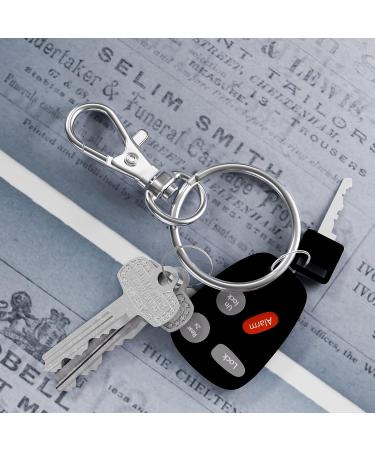 20pcs Swivel Snap Hooks with Key Rings for DIY Crafts & Jewelry Making - Lobster Claw Clasp Keychain Clips for Lanyards & Christmas Decor - Buy Online on GoSupps.com