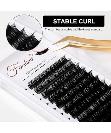 Fenshine Single Volume Eyelashes - Soft Classic Matt Black Extensions (Mix 8-15mm 0.15 D Curl) - Professional Eyelash Extension Accessories for Stunning Looks - Buy Online on GoSupps.com