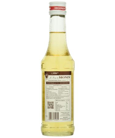 Monin Elderflower Syrup - Pack of 6 (250 ml Each) | International Shipping Available - Buy Online on GoSupps.com