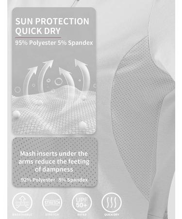 Hiverlay Women's Quick Dry UPF 50+ Workout Shirt - Medium White - Buy Online on GoSupps.com