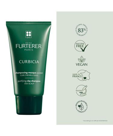 Ren Furterer - CURBICIA - Purifying Lightness Shampoo - Shampoo For Oily Hair - Sebum Control - 150ml - Buy Online on GoSupps.com