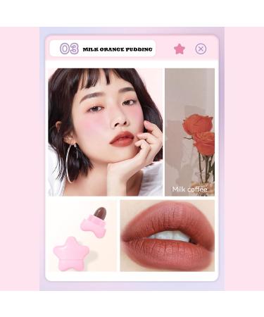 Star Capsule Lipstick Set - 6 Mini Waterproof Velvet Matte Shades | Long Lasting Nonstick Cup Lip Gloss | Perfect Christmas & New Year Gift for Girls - Buy Online on GoSupps.com