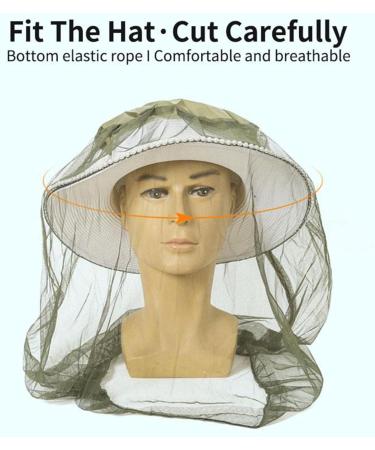 Midge Head Net 4pcs Anti Bug Mosquito Net Mesh of Mesh of Fine Mesh Mesqu - Buy Online on GoSupps.com