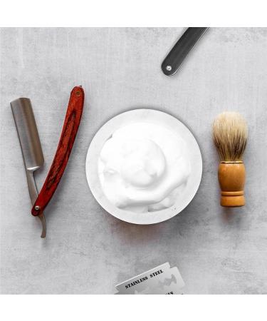 Buy Linkidea Natural Marble Razor Soap Peel - Perfect Gift for Men Husbands & Dads | Premium Heating Razor Shell (White) - Buy Online on GoSupps.com