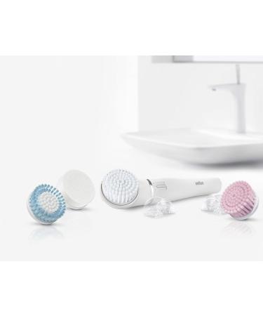 Braun Face 80M - Variety Brush Refills 4 Count for Mini-Facial Epilator and Cleansing Brush - Buy Online on GoSupps.com