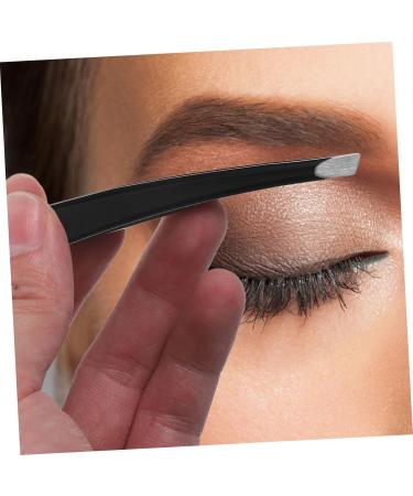 Angoily 2 Sets Metal Eyebrow Slant Tip Tweezers Stainless Steel Eyebrow Clip Stainless Steel Eyebrow Tweezer Eyebrow Clip Tweezers Eyebrow Clips Splinter Tweezers Miss Make up Makeup Tools - Buy Online on GoSupps.com