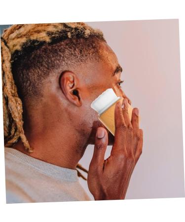 Beavorty soft fur facial brush brush face face scrubber exfoliate for face scrubber exfoliating brush face brush Wood fiber cleansing brush Handheld Beech exfoliating brush - Buy Online on GoSupps.com