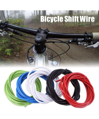 Keenso Bike Shifter Cable Housing - 3m/4mm Durable Bicycle Brake Wires Hose for Road MTB Bikes (Black) - Buy Online on GoSupps.com