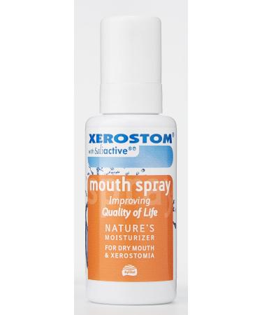 Xerostom Dry Mouth Spray - SaliActive Moisturizing Relief for Dry Mouth & Xerostomia 15ml - Buy Online on GoSupps.com