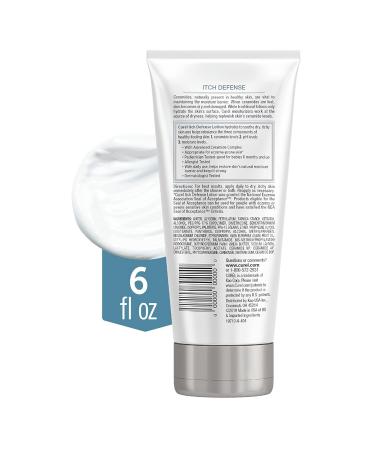 Cur l Itch Defense Calming Lotion | 6oz Moisturizer for Dry, Itchy Skin | Ceramide Complex, Pro-Vitamin B5, Shea Butter - Buy Online on GoSupps.com