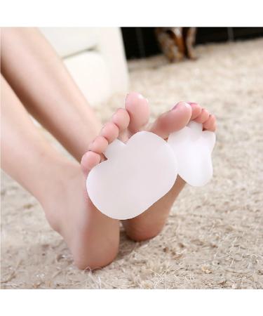 Forefoot Metatarsal Gel Pad Cushions - Sichun White Insole Toe Loop for Foot Pain Relief | International Shipping - Buy Online on GoSupps.com